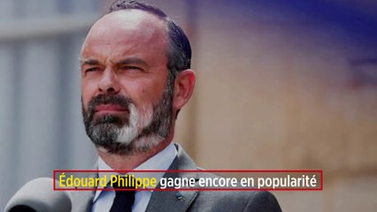Édouard Philippe gagne encore en popularité