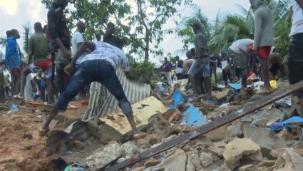 At least 13 killed in landslide