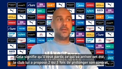 Man City - Guardiola : "Sané ne prolongera pas"
