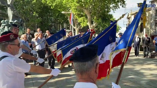 AGDE - Cérémonie commémorative de l'appel du 18 juin 1940