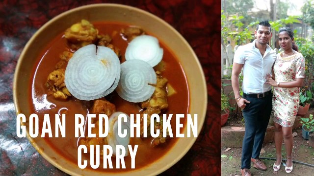 Red Chicken curry Goan style/ How to make red chicken curry Goan style/red chicken curry Goan style recipe and tutorial