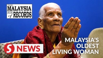 Oldest living woman shares her secret
