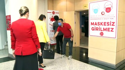 Koronavirüs tedbirleri kapsamında uzun süredir toplanamayan MHP Bahçeli başkanlığında bir araya geldi