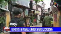 3 barangays in Manila under hard lockdown