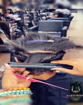 Loving this MakeOver♥️ Relaxer Free on the Crown Texturize to the sides. ju...