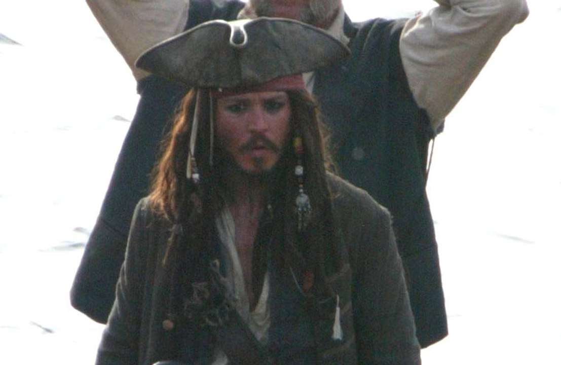 Johnny Depp dressed up as Captain Jack Sparrow for virtual visit to children's hospital