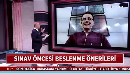 Sınav öncesi ne yemeli, ne içmeli?