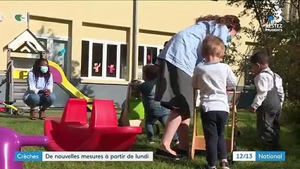 Crèches : de nouvelles mesures à partir de lundi