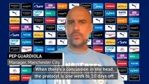 Guardiola confirms extent of Eric Garcia injury