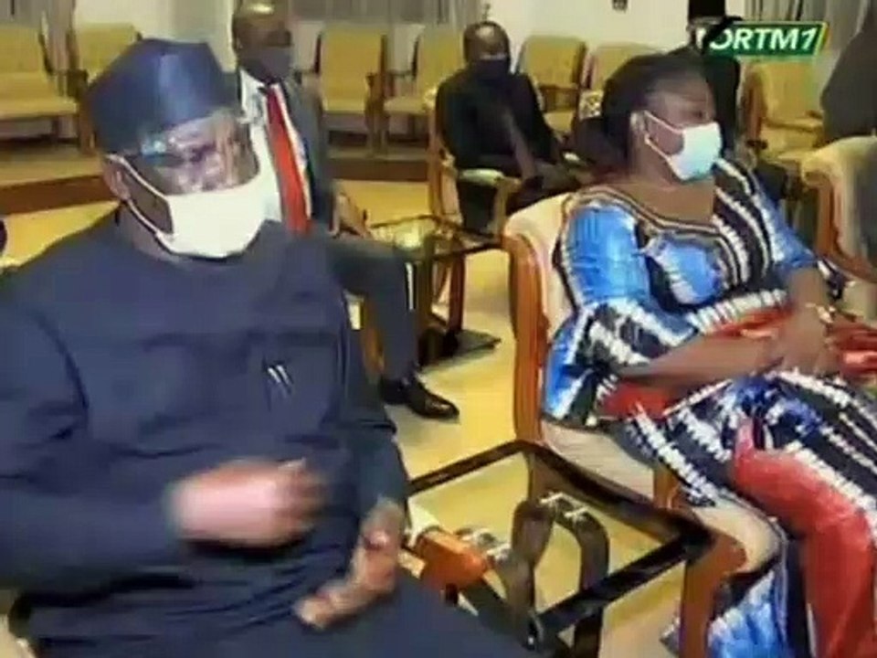 ORTM - Rencontre entre le Chef de l’état et Kalla Ankourao, président en exercice du conseil des ministres de la CEDEAO