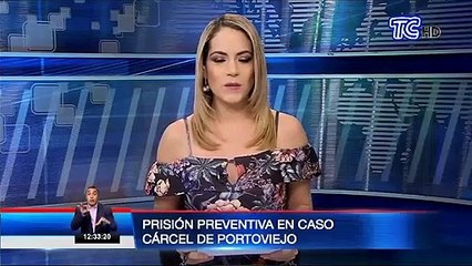 Se dictó prisión preventiva en caso de cárcel de Portoviejo, Manabí