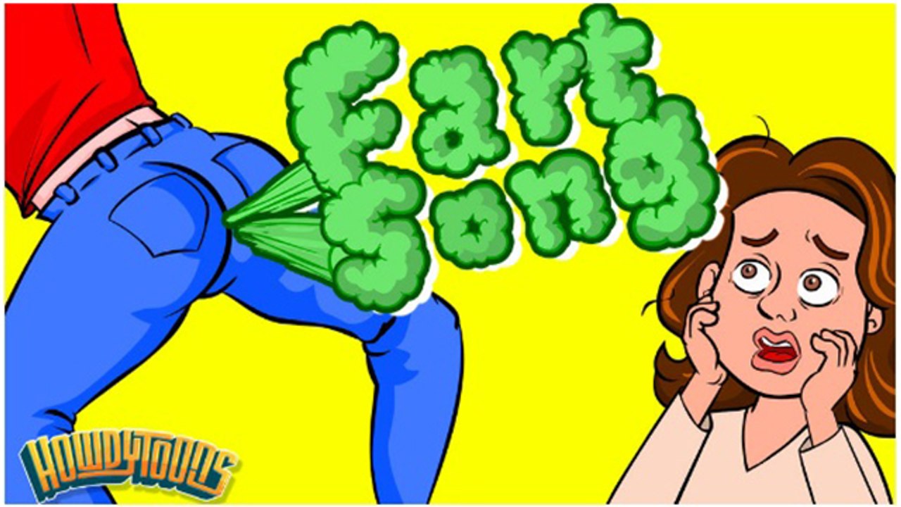 Everybody Farts - The Farting Song | Funny Songs by Howdytoons
