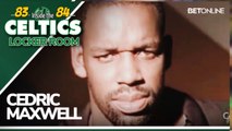 RARE! CELTICS 83-84 Give KC Jones their Blessing in 1st Game as Head Coach - Cedric Maxwell