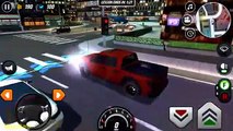 Drivers License Course 2 - Red Pickup Truck Day and Night City Driving Car Game Android Gameplay