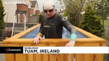 Lockdown forces Irish paralympic hopeful to tread-mill water