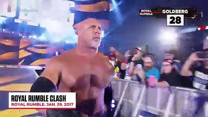 Every Brock Lesnar vs. Goldberg match- WWE