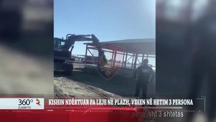 KISHIN NDËRTUAR PA LEJE NË PLAZH, VIHEN NË HETIM 3 PERSONA