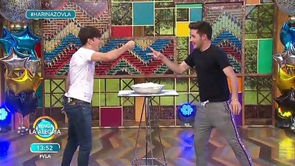 ¡Los amorosos vinieron a jugar con nosotros al HarinazoVLA! ¿Cómo les fue? | Venga La Alegría