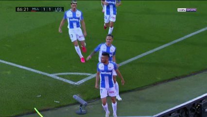 Leganés - Le coup franc complètement dingue d'Oscar !