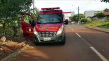 Jovem sofre queimadura na mão e é socorrido pelo Siate no Bairro Santo Onofre