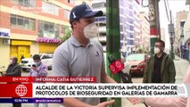 Edición Mediodía: Alcalde de La Victoria supervisa implementación de protocolos en Gamarra