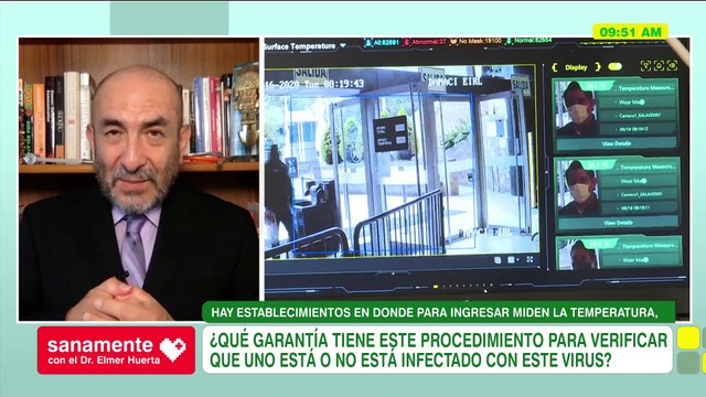 Sanamente con el Doctor Elmer Huerta: Protocolos en centros comerciales y el Covid-19 (HOY)