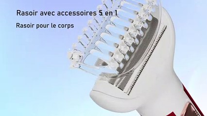 AILORIA EVAPORE Rasoir avec différents accessoires