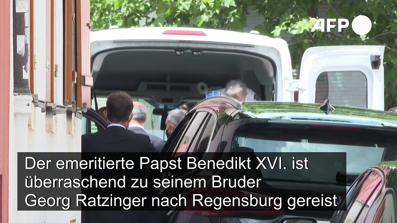 Emeritierter Papst Benedikt XVI. überraschend bei krankem Bruder in Deutschland