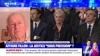 Affaire Fillon: pour Eric de Montgolfier, l'ex-procureure "n'est pas femme à se compromettre"