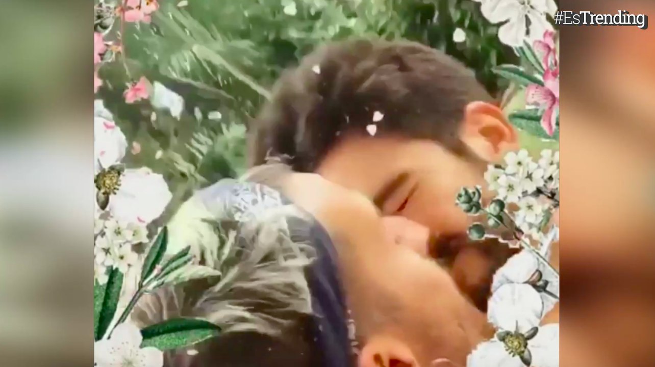 Hijo de Ricardo Montaner es criticado por besar a sus familiares en la boca