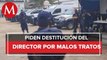 Policías en Coatzacoalcos paran labores; exigen destitución de director