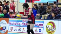Cute female volleyball Japanese player 可愛い女子パレー　日本人選手5.11.14