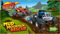 Blaze and The Monster Machines | Blaze Mud Mountain Rescue | Nick Jr