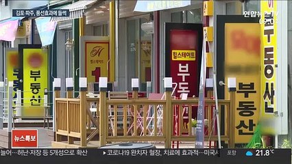 규제 피한 김포·파주 '들썩'…"하루 전화만 100통"