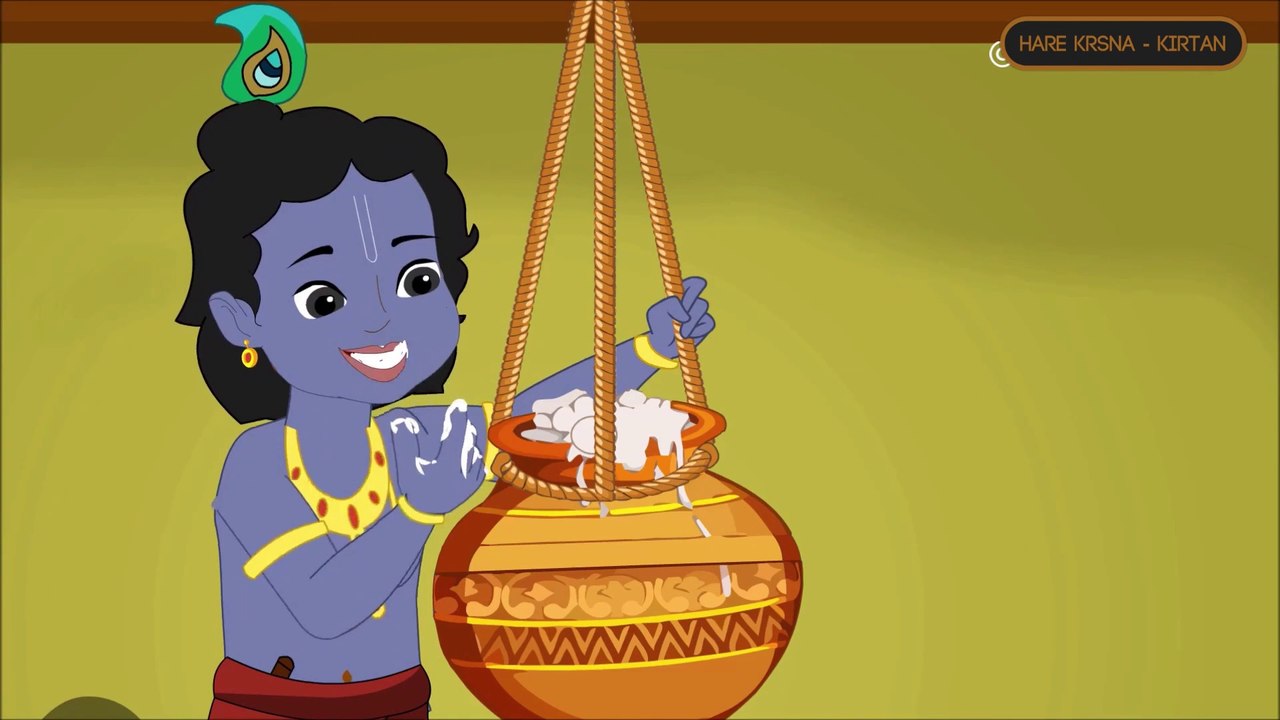 Krishna! Krishna! Mango! | कृष्ण ! कृष्ण ! आमम्ब ! | Kids | Animated rhyme | Sanskrit language | learn vowels Nursery Rhymes For Kids |