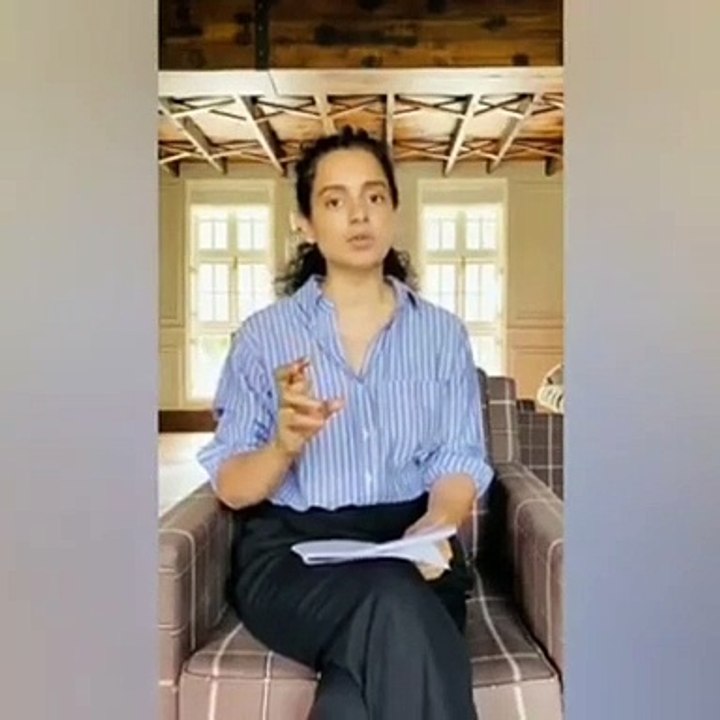 Kangana Ranaut Speaks  Up On Sushant Singh Rajput Suicide