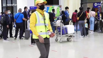 Thai airport re-opens for first time since Covid-19 lockdown started