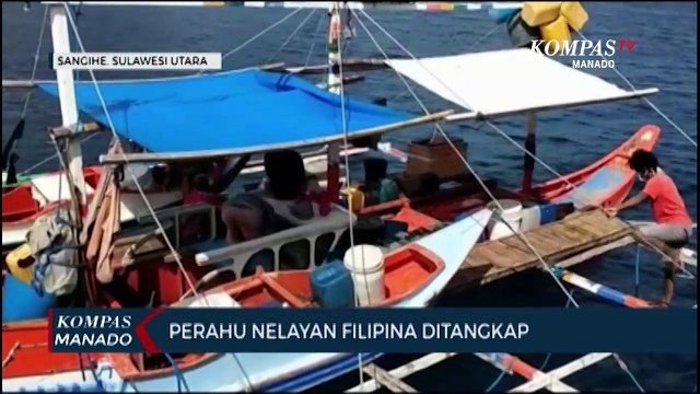 Nelayan Filipina Ditangkap Petugas Psdkp Sangihe Karena Illegal Fishing