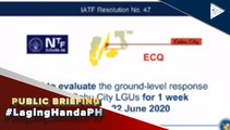 #LagingHanda | Updates sa mga IATF guidelines, alamin