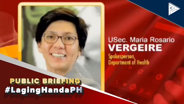 #LagingHanda | Updates ukol sa CoVID-19, alamin kay DOH Spokesperson, Usec. Maria Rosario Vergeire