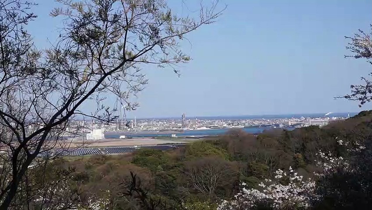 宇部市景色 山陽小野田市景色 竜王山公園から 20200405_161300