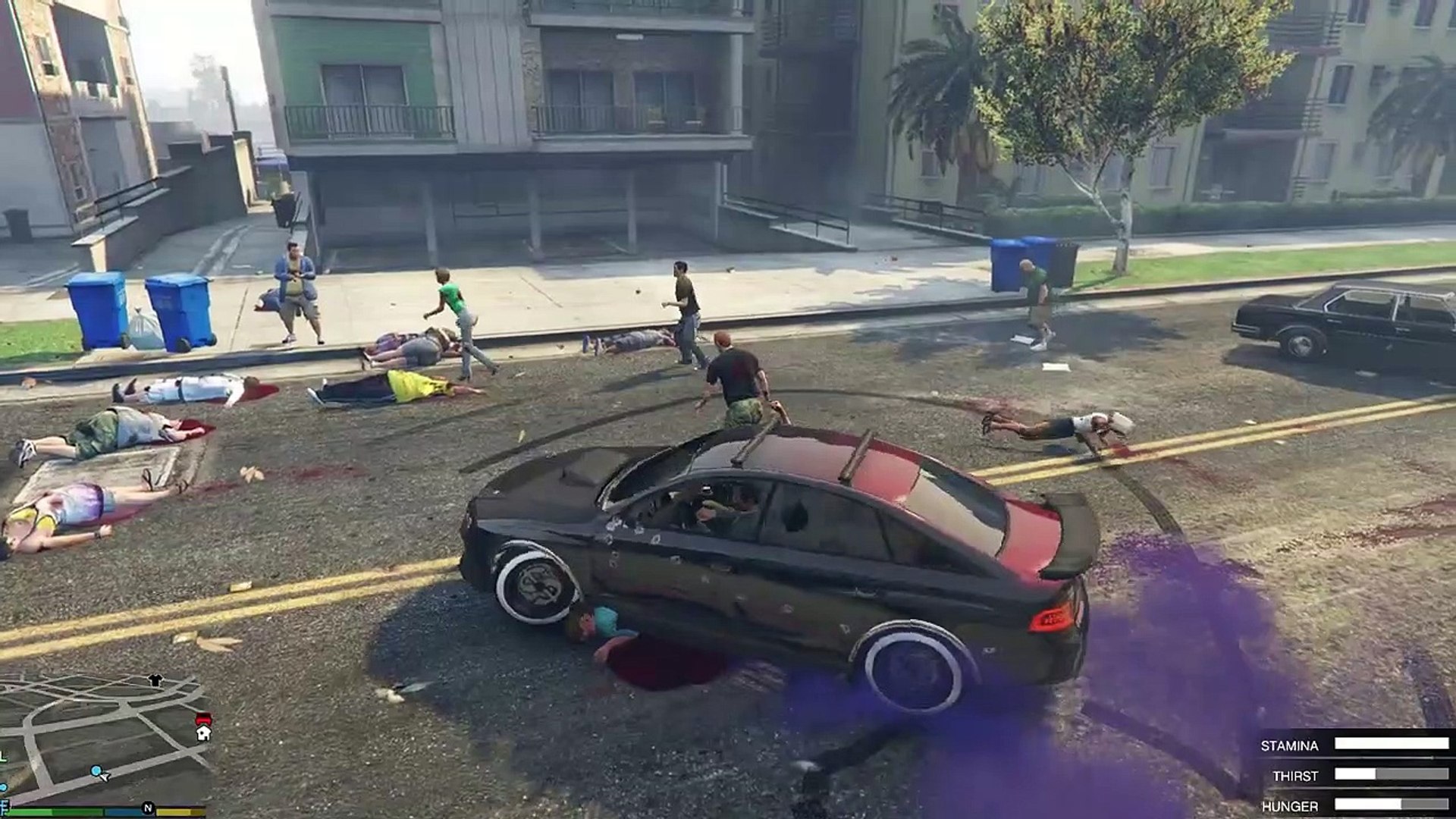⁣GTA 5 Zombie Mod Gameplay | gta 5 missions | gta 5 hindi | gta 5 techno gamerz | gta 5 funny moments