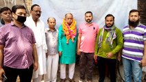 मैनपुरी: छटवीं बार अध्यक्ष बनने पर कार्यकर्ताओं ने किया स्वागत