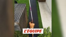 Le saut de Renaud Lavillenie... vu d'en haut - Athlétisme - WTF