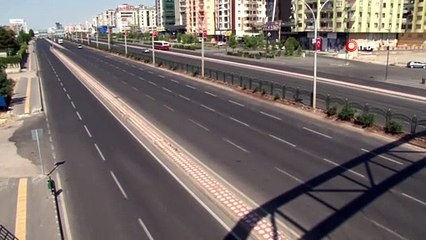 Diyarbakırlılar, LGS için uygulanan sokağa çıkma kısıtlamasına uydu