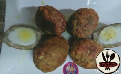Chicken nargisi koftay how to make Chicken nargisi koftay maajee(360p)