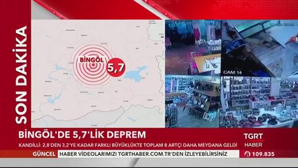 Bingöl Karlıova'da 5.7 Büyüklüğünde Deprem