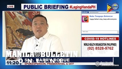 Palace appeals: Stay home on Father’s Day