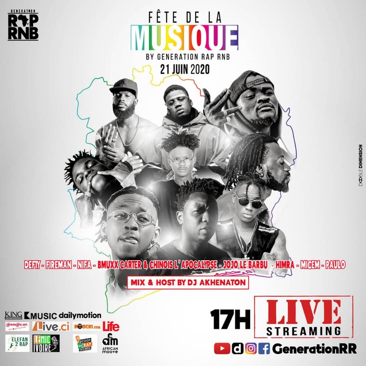 BA2 - LA FÊTE DE LA MUSIQUE by GENERATION RAP RNB
