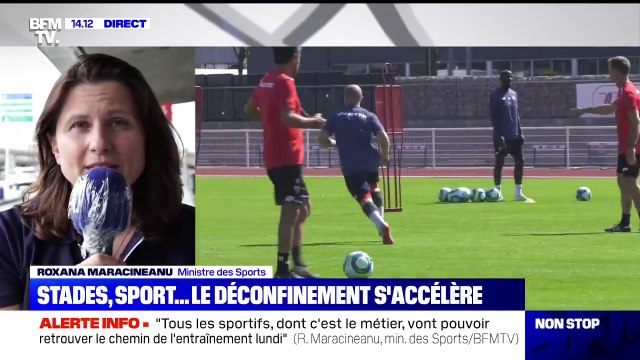 Roxana Maracineanu: 5000 personnes dans les stades, c'est la jauge maximale qui est autorisée en Europe